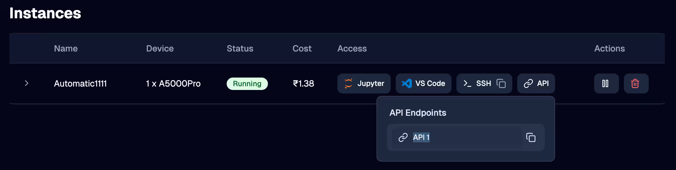 Jarvislabs.ai Web Stable Diffusion